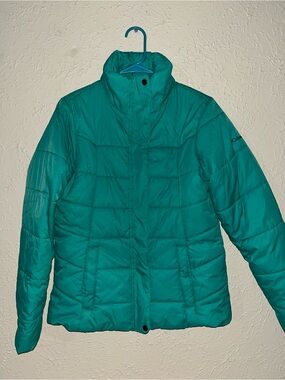 Columbia Women's Teal Puffer Jacket